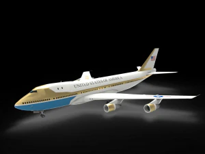 Pesawat terbang Model 3D