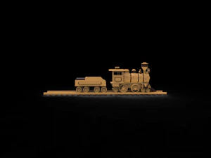 Train toys 3D Model