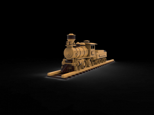 Train toys Modello 3D
