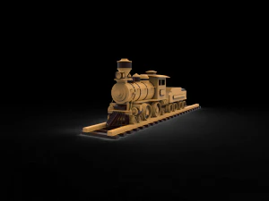 Train toys 3D Model