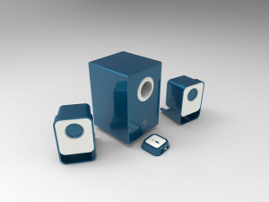 Speaker 3D Модель