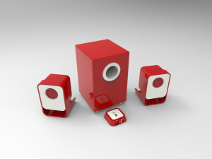 Speaker 3D Model