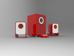 Speaker 3D 模型