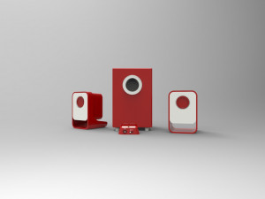 Speaker 3D 模型