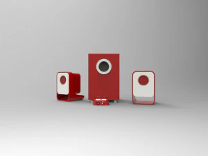 Speaker 3D Model