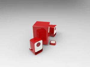 Speaker 3D Model