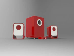 Speaker 3D Model