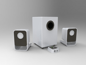 Speaker 3D Model