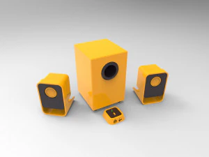 Speaker 3D Model