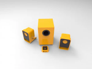 Speaker 3D Model
