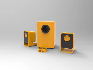 Speaker 3D Model