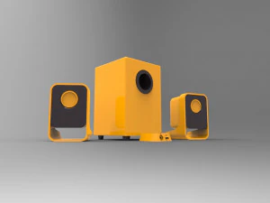 Speaker 3D Model