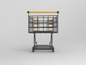 Shopping Cart 3D Модель