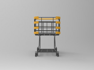 Shopping Cart 3D Модель