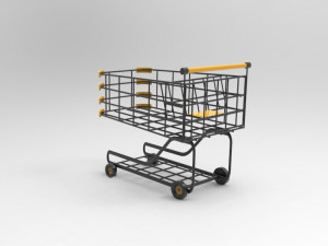 Shopping Cart 3D Модель