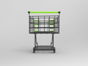 Shopping Cart 3D-Modell