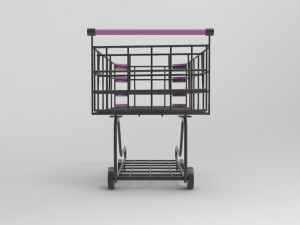 Shopping Cart 3D Model
