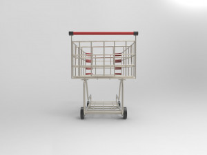 Shopping Cart Modello 3D