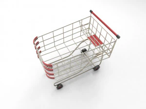 Shopping Cart 3D Model
