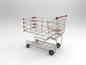Shopping Cart 3D Model