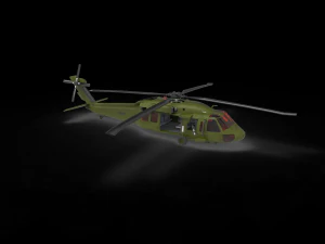 MH60J Modelo 3D