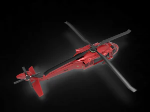 MH60J Modelo 3D