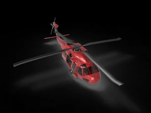 MH60J Modelo 3D