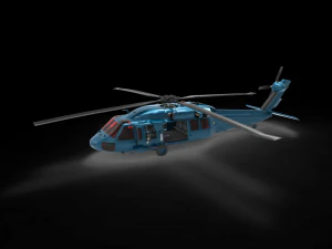 MH60 J 3D Model