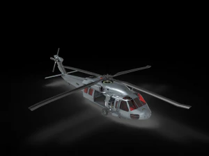MH60J Modelo 3D