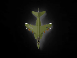 McDonnell Douglas AV-8B Harrier 3D Model