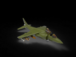 McDonnell Douglas AV-8B Harrier 3D Model