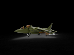 McDonnell Douglas AV-8B Harrier 3D Model