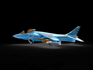 McDonnell Douglas AV-8B Harrier 3D Model