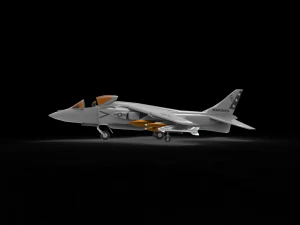 McDonnell Douglas AV-8B Harrier 3D Model