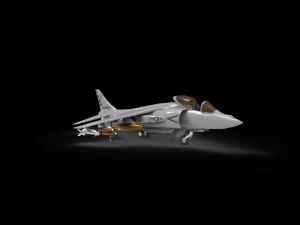 McDonnell Douglas AV-8B Harrier 3D Model