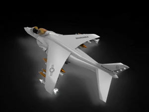 McDonnell Douglas AV-8B Harrier 3D Model