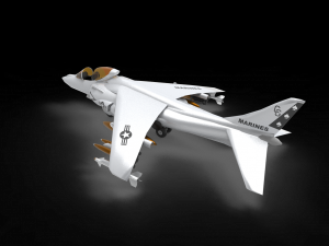 McDonnell Douglas AV-8B Harrier 3D Модель