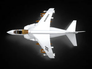 McDonnell Douglas AV-8B Harrier 3D Model