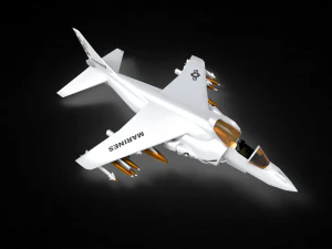 McDonnell Douglas AV-8B Harrier 3D Model