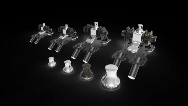 Anchor windlass 3D Model .c4d .max .obj .3ds .fbx .stl .blend 