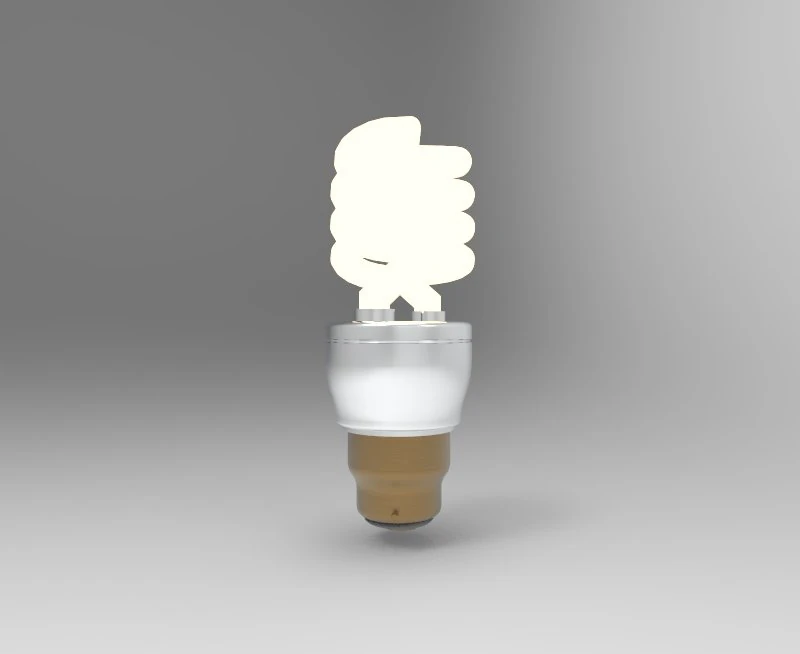 Light bulb 3D Model .c4d .max .obj .3ds .fbx .stl .blend