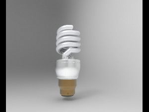 Light bulb 3D-Modell