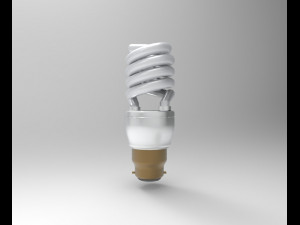 Light bulb 3D-Modell