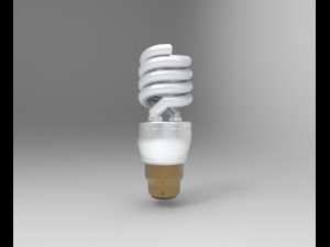 Light bulb 3D-Modell