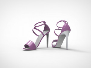 High-heeled shoe 3D Model