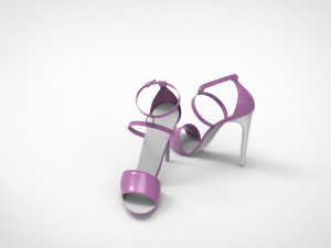 High-heeled shoe 3D Модель