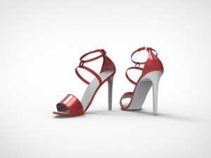 High-heeled shoe 3D Model