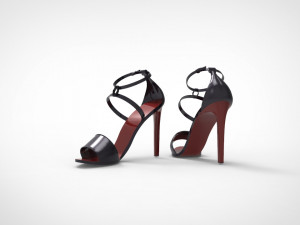 High-heeled shoe Model 3D