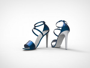 High-heeled shoe 3D-Modell