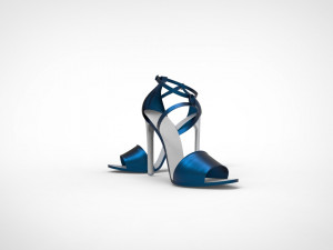 High-heeled shoe 3D-Modell
